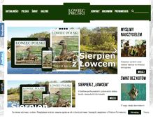 Tablet Screenshot of lowiecpolski.info